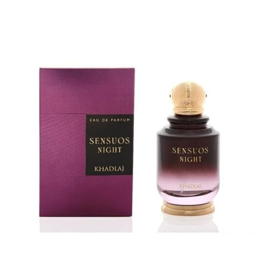 Aura Crisp Flower, Aura Kiss Of Rose, Sensous Nights, Oud Noir, Ombre Notes EDP 100ML BY KHADLAJ (Sensous nights, 3.4)