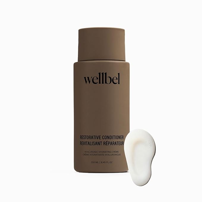 Restorative Conditioner – Lightweight Hydrating Conditioner with Hyaluronic Acid & Peptides – Frizz Control for All Hair Types – Sulfate-Free, Color-Safe (8.45 oz)