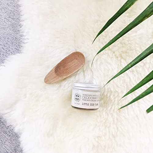 Little Seed Farm All Natural Deodorant Cream - Rosemary Patchouli - Aluminum Free Deodorant for Women or Men, Net Wt. 2.4oz | 68g