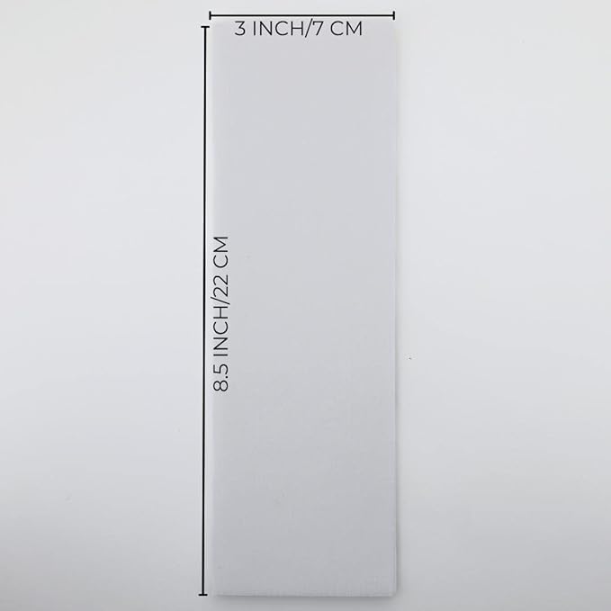 Omwah Beauty Professional Salon Grade Facial and Body Non Woven Epilating Wax Strips Large 3 x 9 Hair Removal (200 Count)