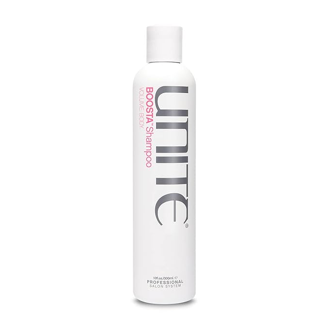 UNITE Hair - BOOSTA Shampoo - Volumizing, Sulfate-Free Shampoo for Fine, Limp Hair - Adds Volume, Body & Shine, Safe for Extensions, Vegan, Paraben-Free, 10 Fl Oz