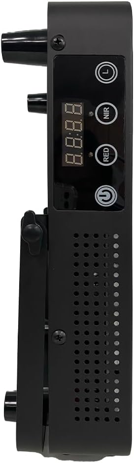 BestQool Red Light Therapy, Dual Chip Clinical Grade LED Device with Near-Infrared Light 660nm 850nm High Power Panel, Ideal for Body, Face, Recovery, Improve Sleep, Skin Health, 105W (Black 60)