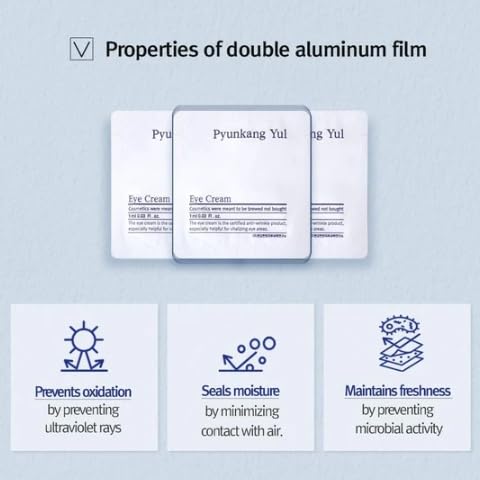 Pyunkang Yul PKY Eye Cream - Deep Nourishing Eye Moisturizer Cream, Healthy Ingredients from Shea Butter, Saponin, Isoflavonoid for Vitality, Elasticity, Stocking Filler -1Day for 1Pack x 50pcs