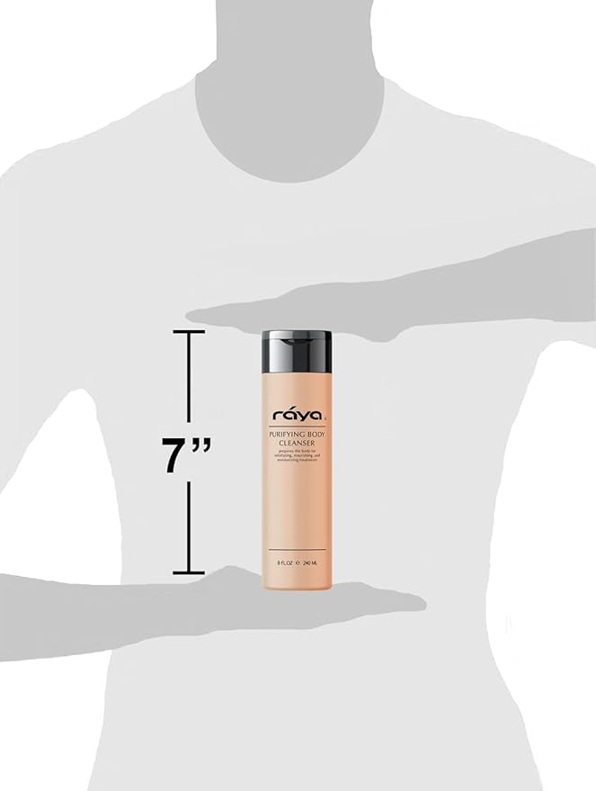 Raya Purifying Body Cleanser 8 oz (S-101) | Gentle Body Wash | Softens and Nourishes | Can Be Used as a Conditioning Hair and Scalp Shampoo | Great for All Skin