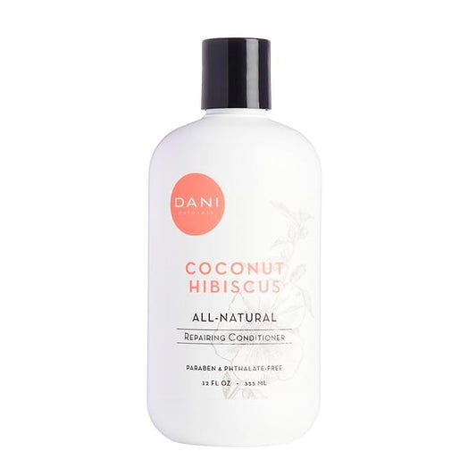 Naturals Conditioner – Coconut Hibiscus, Strengthening & Hydrating for Dry or Damaged Hair, Lightweight & Nourishing, Vegan & Color-Safe, 12 oz