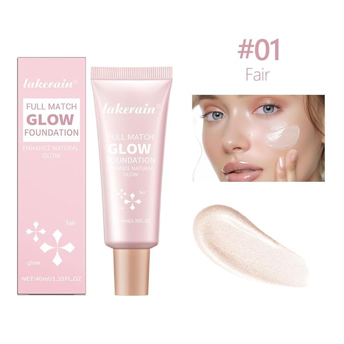 Natural Glow Illuminator Glotion - Glowing, Moisturizing, Lightweight Base, Multi-Purpose - Hydrating & Illuminating Makeup Highlighter for Radiant, Sun-Kissed Look (#1 Fair, 1.35 Fl Oz (Pack of 1))