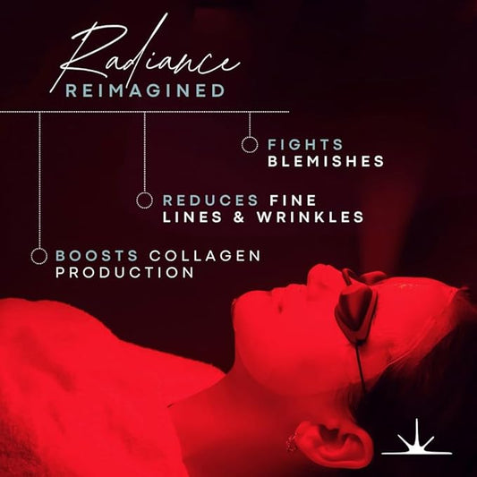 Red Light Therapy for Face and Body - 660nm & 850nm Infrared Red Light Therapy Panel for Skin, Muscles & Recovery – Full-Body LED Light Therapy Device with Stand