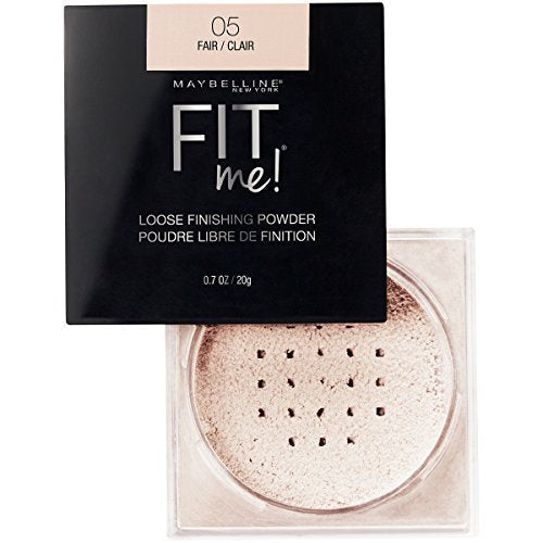 Maybelline Fit Me Loose Setting Powder, Face Powder Makeup & Finishing Powder, Fair, 1 Count