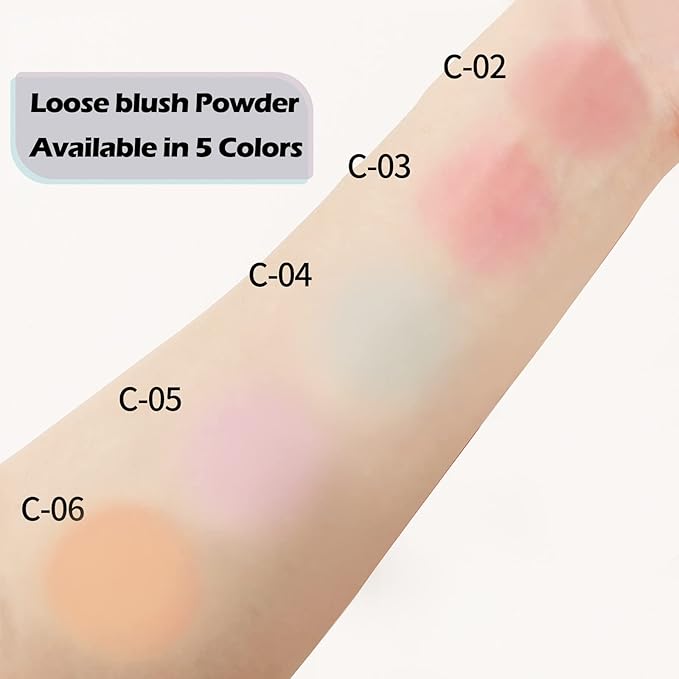 Boobeen Matte Blush Powder - Natural Pink Face Blush, Easily Blends, Satin Matte Finish