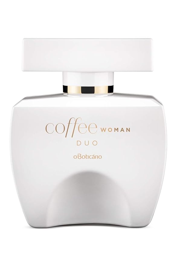 O BOTICARIO Coffee Duo Woman Eau de Toilette, Long-Lasting, Woody, Coffee Fragrance Perfume for Women, 3.4 Ounce