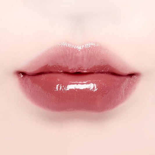 DINTO Blur-Glowy Lip Tint - Glossy Finish, Hydrating, Long Lasting, Lightweight Texture, Non-Sticky, Vegan & Cruelty-Free, K beauty (204 Modestia, 0.11 fl.oz) (30 colors)