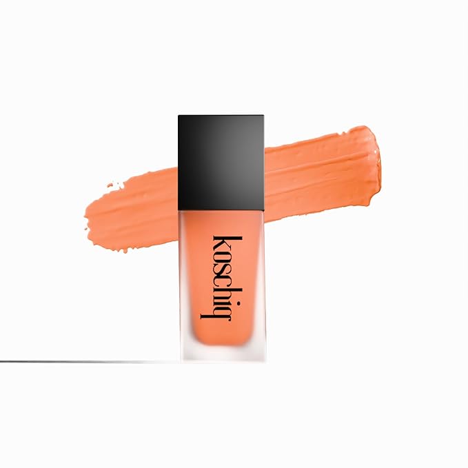 Soft Matte Finish Face And Body Foundation For all skin types, 24HRS Long Wear Lightweight Medium-Full Coverage Foundation, Oilfree - Shine Control- 1.183FL/OZ K-50