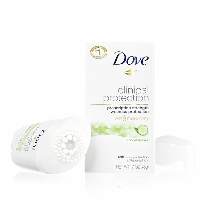 Dove Clinical Protection Antiperspirant Deodorant, Cool Essentials 1.7 oz