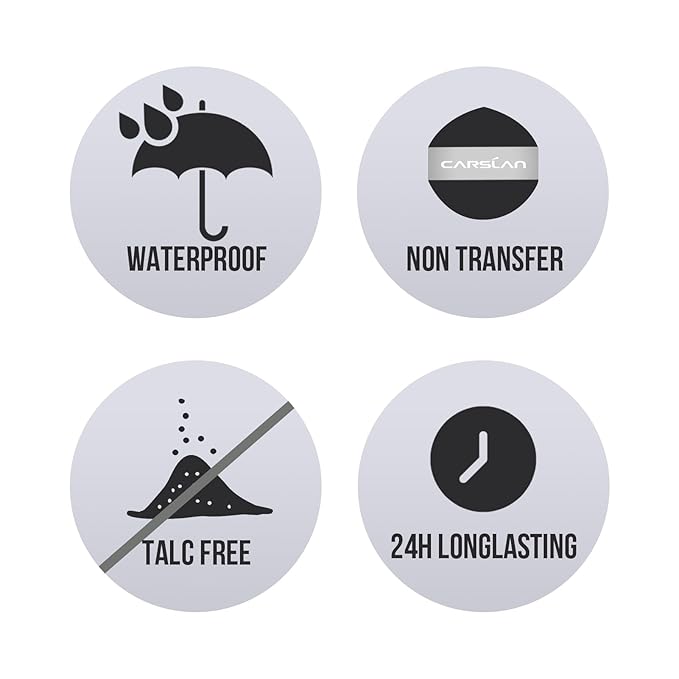 CARSLAN 1.0 Soft Focus Loose Setting Powder, Lightweight, Matte, Oil Control, Shine Free, Talc-Free Face Powder Makeup, 24H Longwear Finishing Powder, 03 Translucent For Sensitive