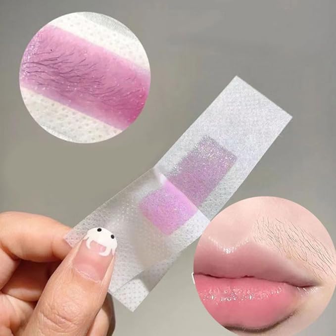 80 PCS Body wax strips for hair removal.Waxing Strips.wax strips for men.waxing strips at Home of All Skin Types Contains 40 Double-Sided + 10 calming oil wipes