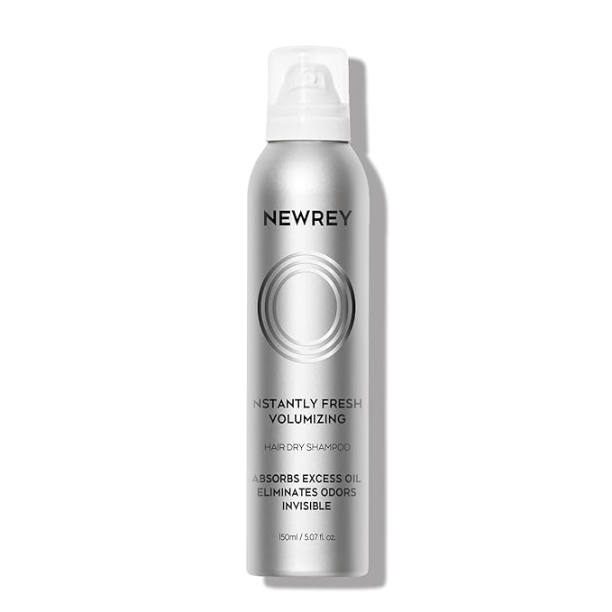 Dry Shampoo Spray for Women & Men - Freshens hair, Residue-Free, Volumizing Formula with Rice Starch - Absorbs Oil, Eliminates Odors - 5.07 oz