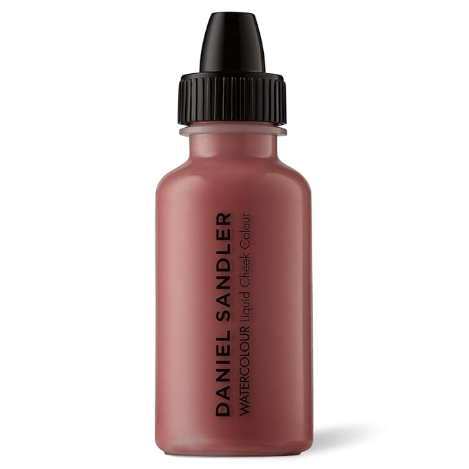Daniel Sandler Watercolor Liquid Blush — Buildable, Blendable & Long-Lasting Liquid Blush for Cheeks, Lips, & Eyes — Lightweight & Water Resistant — For All Skin Types — Glamour