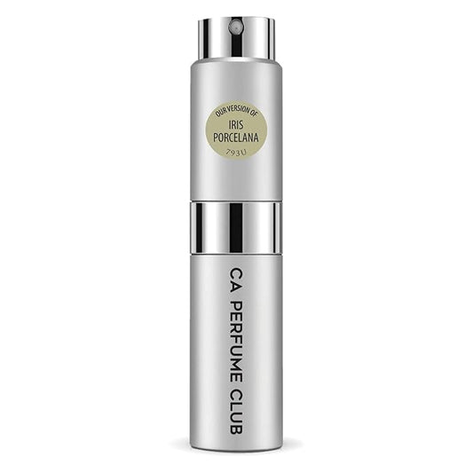 CA Perfume Impression of Iris Porcelana for Women and Men Floral Scent Long Lasting Unisex Fragrance Eau De Parfum Travel Size Refillable Atomizer Spray 0.27 Fl Oz 8ml
