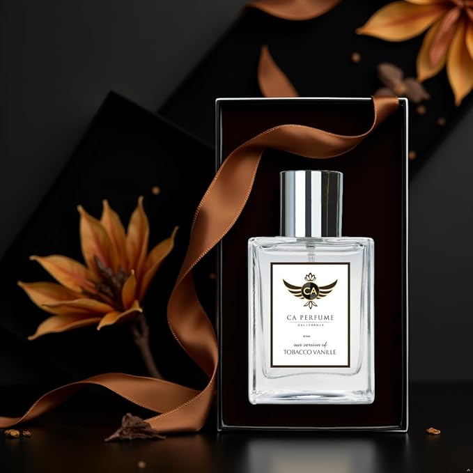 CA Perfume Impression of Tobacco Vanille for Men Amber Spicy Fragrance Long Lasting Mens Cologne Eau De Parfum 1.7 Fl Oz 50ml