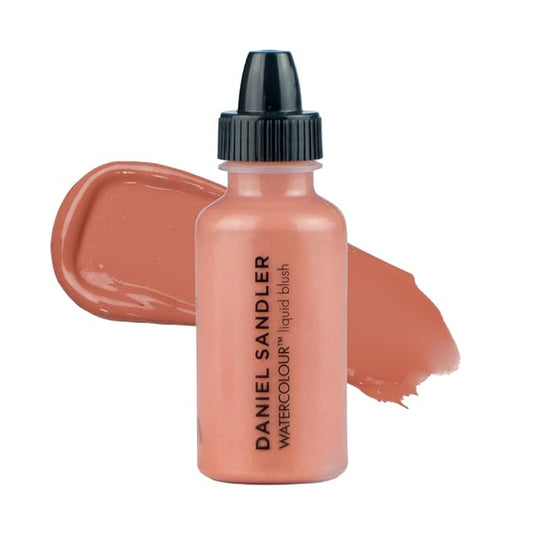 Daniel Sandler Watercolor Liquid Blush — Buildable, Blendable & Long-Lasting Liquid Blush for Cheeks, Lips, & Eyes — Lightweight & Water Resistant — For All Skin Types — Passion