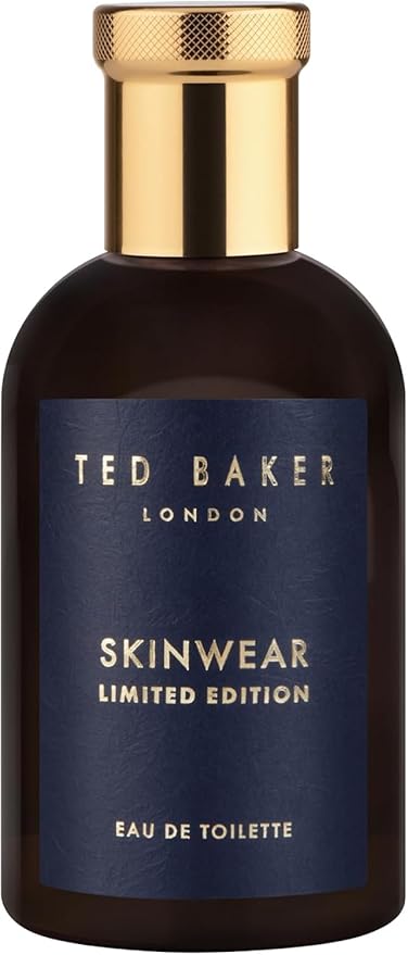 Ted Baker Skinwear Limited Edition EDT, Unique and Masculine Fragrance, Notes of Fresh Bergamont, Spicy Pepper and Warm Pepper, 3.38 fl oz