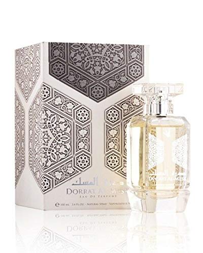 Oud Elite Dorrat Al Mesk EDP - 100 ML (3.4 oz) IBergamot, Violet, White Musk, Roses, Lily Of the Valley & Tropical Fruits.