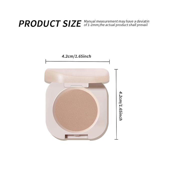 Pearlescent mini Eyeshadow Highly Pigmented Blend Matte & Shimmer EyeShadow,Cream Moisturizing Waterproof&Long Lasting Eye Makeup Natural Luminous Makeup Look (B06, 1 Count (Pack of 1))