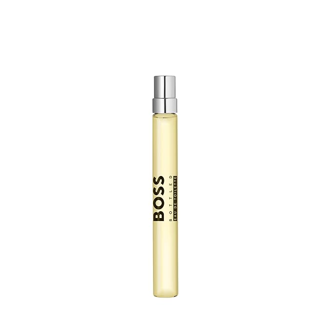 Hugo Boss Bottled Eau de Toilette – Woody Men's Cologne – With Notes of Apple, Cinnamon & Wood – Long Lasting Fragrance