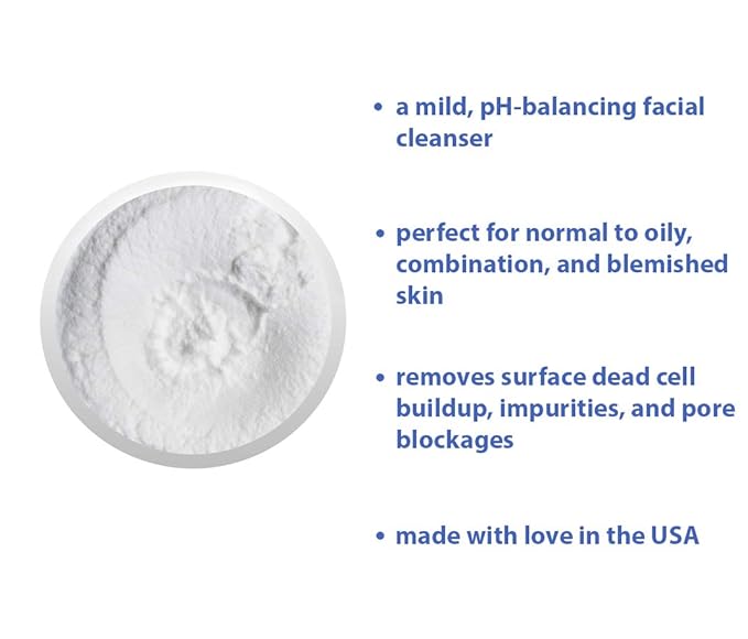 Raya Camphor Soufflé Facial Cleanser 16 oz (101) | pH Balanced Face Wash for Oily, Blemished, and Break-Out Skin | Helps Reduce White-Heads and Black-Heads and Clear Clogged Pores