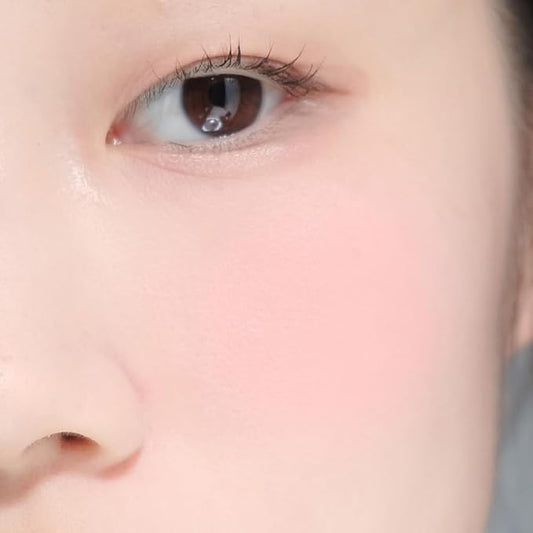 Balmy Cream Cheek | Lightweight, Natural Finish Cream Blush with Blurring Effect | 2.5g (No.3 Milky Peach)