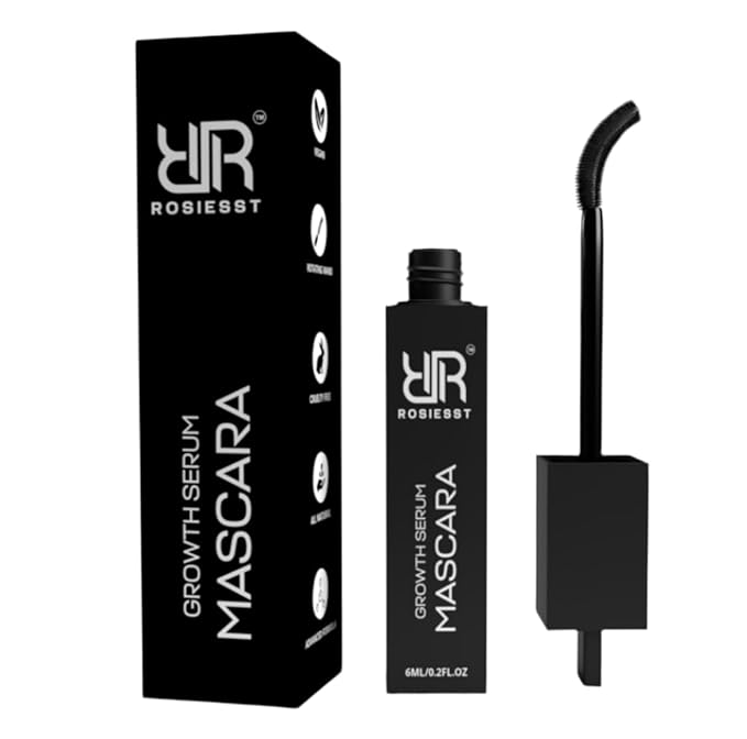 Professional Waterproof Mascara with Serum – Long-Lasting Volume & Curl | Smudge-Proof, Clump-Free, Lash-Conditioning Formula for All-Day Wear