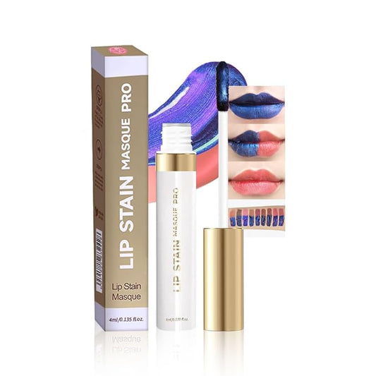 Lip Stain - Wipe-Off & Peel Off Lip Color | Waterproof, Long Lasting, Transfer-Resistant, Smudge-Proof Lip Tint | Easy Wipe Finish, High Pigment | All-Day Vibrant Kiss-Proof Lip Stain, Warm Terracotta