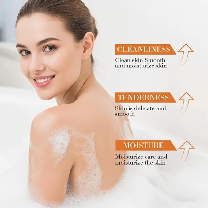 Turmeric Soap Wash and Care Two Piece Set, Turmeric Facial Cleanser & Turmerics Soap Combo, Turmerics Face Wash and Organic Skin Care Soaps Set for Facial Deep Cleansing and Body Skin Care