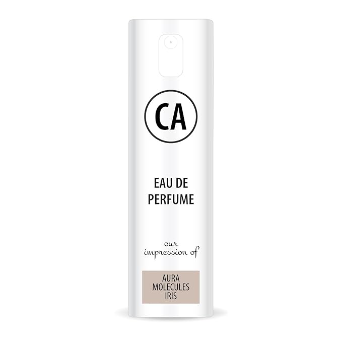 CA Perfume Impression of Rare Molecules 01 Iris Unisex Eau De Parfum Woody Scent Long Lasting Unisex Fragrance Travel Size TSA Ready for Day and Night Wear 0.33 Fl Oz 10ml