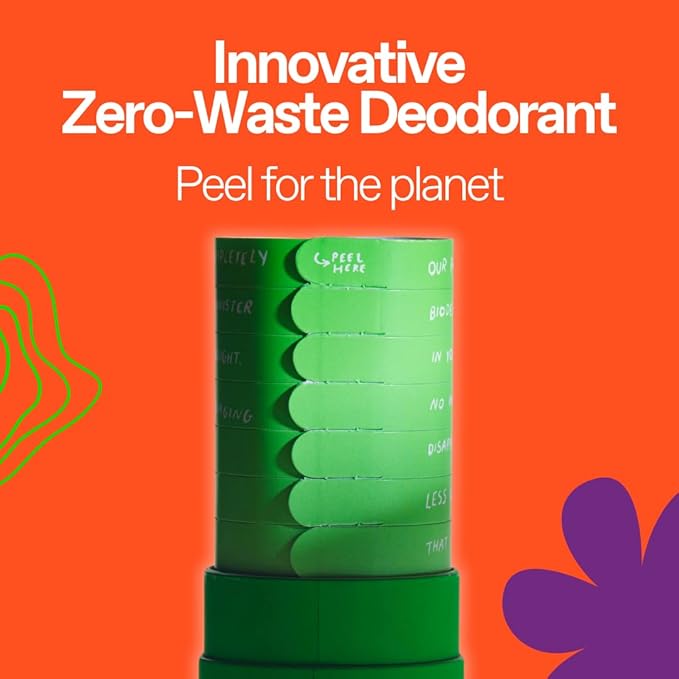 Natural Deodorant | Alumium Free, Plant-Based, Baking Soda & Plastic Free | Long-Lasting Protection for Sensitive Skin | Vegan and Eco-Friendly MADE IN USA