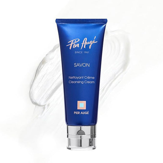 Pier Auge Savon Facial Cleanser, Hydrating Face Wash—Lauryl Glucoside, Trehalose,Hyaluronic Acid, Gentle Makeup Remover, Soothing Antioxidant for Glowing Skin, Gentle Face Cleanser(100ml/3.38 fl.oz.)