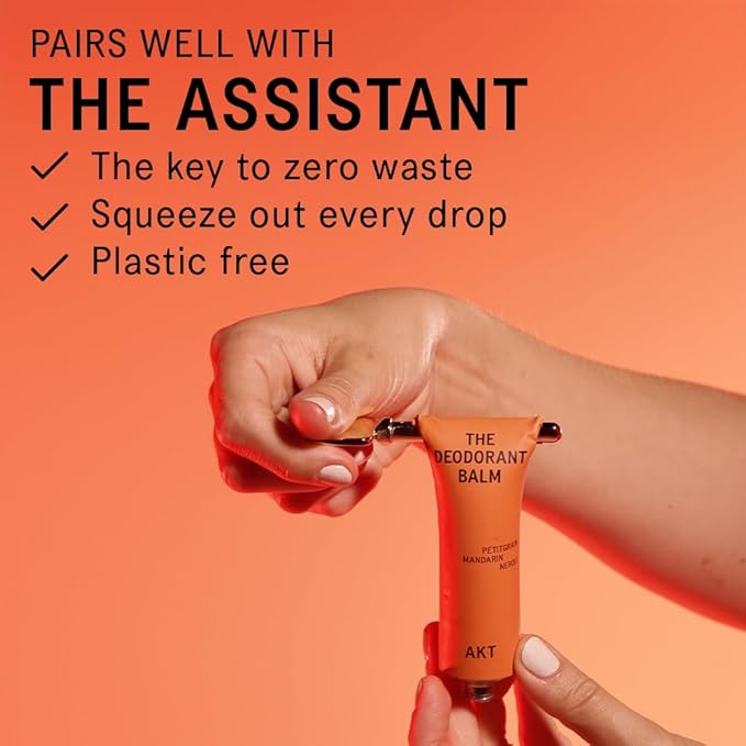 AKT Deodorant Balm 1.7 Fl Oz, Natural Deodorant for Men and Women, Award-Winning, Multi-use, Cream Deo Without Aluminum, Sc.01 Orange Grove, Plastic Free, All Genders