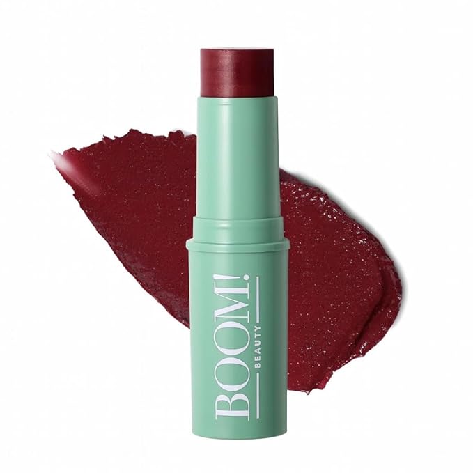 Boomstick Color ™ All-in-One Cream Blush for Cheeks, Eyes & Lips, Long Wearing, Blendable Makeup Blush Stick for Mature Skin, Cruelty Free Lip Cheek Tint with Skincare Benefits, Cindy Joseph (New)