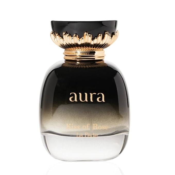 La Fede Aura Kiss Of Rose Arabian Perfume For Women 100ML (3.4 OZ) Eau De Parfum Spray, Long Lasting Perfume Enjoy the Luxurious & Sophisticated Fragrance With Fruity Scent for All Occasions