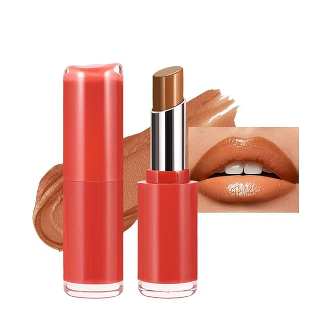Matte Creamy Lipstick for Women, Long Lasting Waterproof Velvet Lipstick, Lip Stick Crayon Buildable Blendable Creamy Color, Moisturizing Longwear Lip Makeup 07#