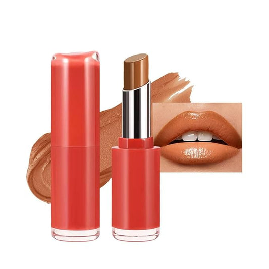 Matte Creamy Lipstick for Women, Long Lasting Waterproof Velvet Lipstick, Lip Stick Crayon Buildable Blendable Creamy Color, Moisturizing Longwear Lip Makeup 07#