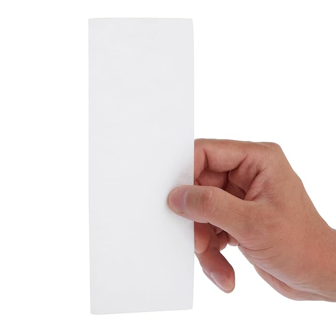 Juvale 800-Pack Wax Strips for Body and Facial Hair Removal - Non-Woven Depilatory Paper Sheets, Customizable Size, Smooth Surface, and Disposable (7.85x2.7 in)