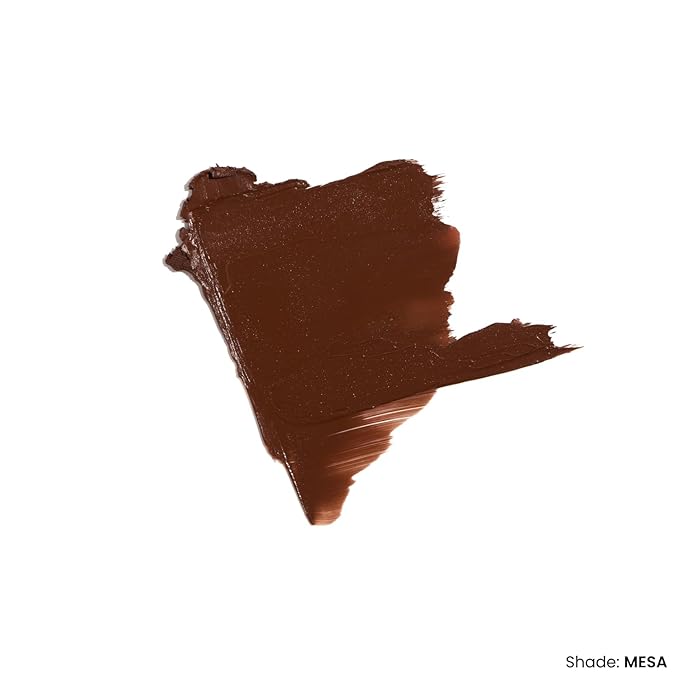OFIR Geo Sculpt Blendable Cream Bronzer | Buildable Radiant Finish with Vitamin E | Vegan & Cruelty Free Makeup Bronzer | Sun Kissed Glow Compact For Sculpting Cheekbones | Mesa - Deep Brown, 0.24 oz