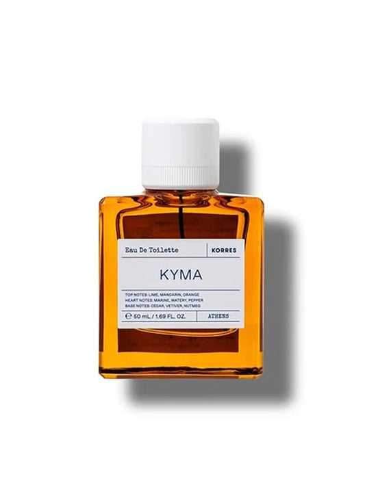 KORRES Kyma Eau De Toilette 1.69 Fl Oz & Shower Gel 8.45 Fl Oz Set, Marine Citrus Scent, Clean Formulas with Aloe & Marshmallow Root Extract, Unisex Body Care, Vegetarian, Cruelty Free, Made in Greece