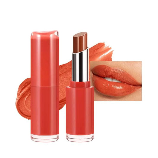 Matte Creamy Lipstick for Women, Long Lasting Waterproof Velvet Lipstick, Lip Stick Crayon Buildable Blendable Creamy Color, Moisturizing Longwear Lip Makeup 06#