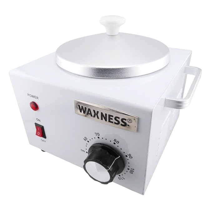 Waxness Professional Wax Heater WN-5001 White Elite-Series 1 lb - 5 Years Warranty