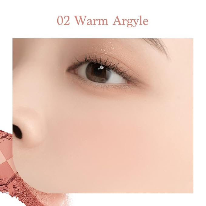 Dasique Blending Mood Cheek #04 Beige Knit l Vegan, Cruelty-Free l 4 Blendable Shades in Lightweight, Long-lasting, Smooth Powder