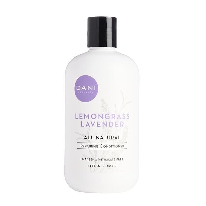 Naturals Conditioner – Lemongrass Lavender, Hydrating & Repairing, Soothes Scalp Redness & Dryness, Reduces Dandruff, Color-Safe & Vegan, 12 oz