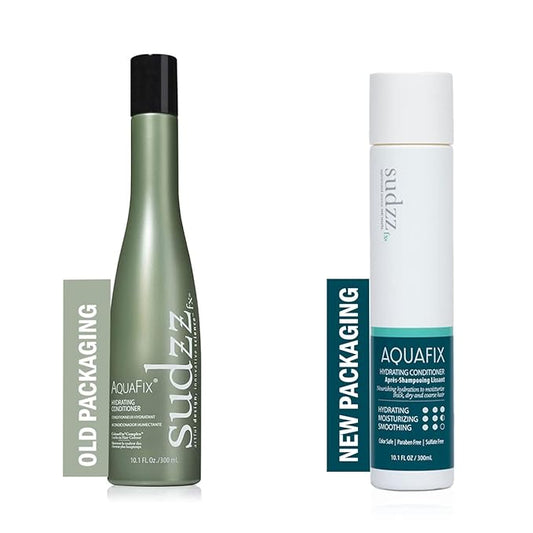 SUDZZFX Conditioner for Dry Hair - AquaFix Hydrating Hair Conditioner - Deep Conditioner for Damaged Hair - 10.1 Fluid Ounce