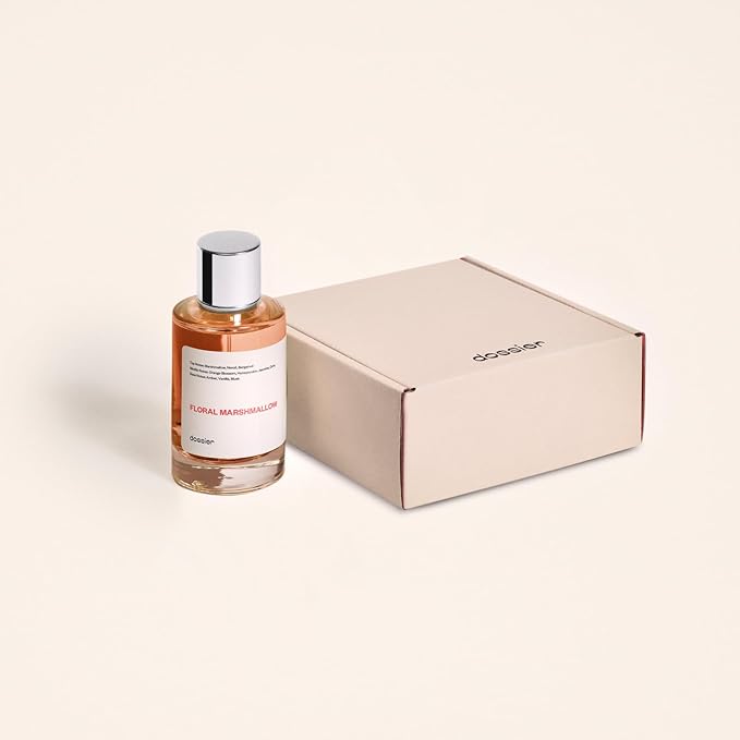 Dossier - Eau de Parfum - Floral Marshmallow - Inspired by By Kilian's Love,Don't Be Shy - Perfume Luxury - Pure Infused - Paraben-Free - Vegan - Feminine - For Women -Fragrance 3.4 oz (Spray 100ml)